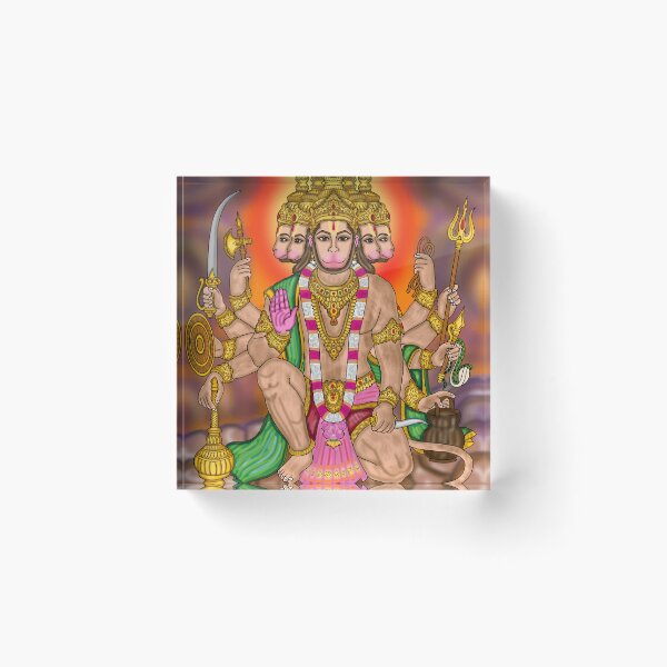 Item preview, Hanuman Digital Drawing | Hindu God Spiritual Artwork & Illustration designed and sold by Harshit_Digital_Arts.