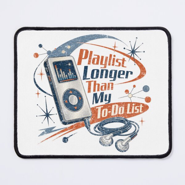 Item preview, Playlist Priorities - Retro MP3 Player designed and sold by Nacho Average Designs.