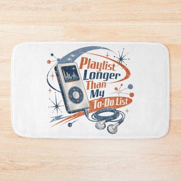 Item preview, Playlist Priorities - Retro MP3 Player designed and sold by Nacho Average Designs.