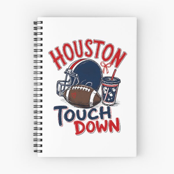 Item preview, Houston Football Fan Touch Down Graphic Tee designed and sold by SariahSteng.