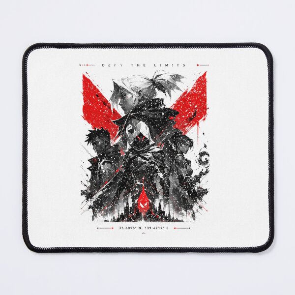 Item preview, VALORANT Agents Collage Poster – Minimal Red & Black Tactical Gaming Art Classic  designed and sold by glennacanfield.
