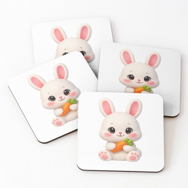Item preview, “Conejito Kawaii Pastel – Sweet Cute Bunny” designed and sold by yuliettestore.