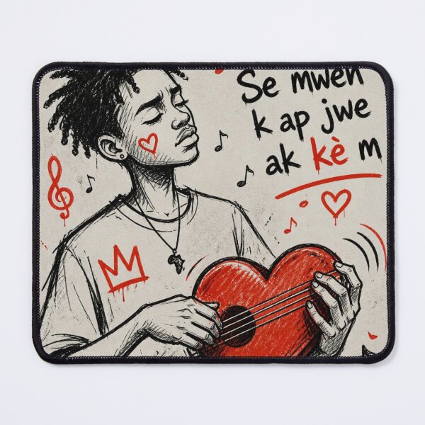 Item preview, Se Mwen K Ap Jwe designed and sold by Lespribos .