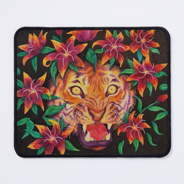 Item preview, Tiger Lillies designed and sold by MadMarthasArt.