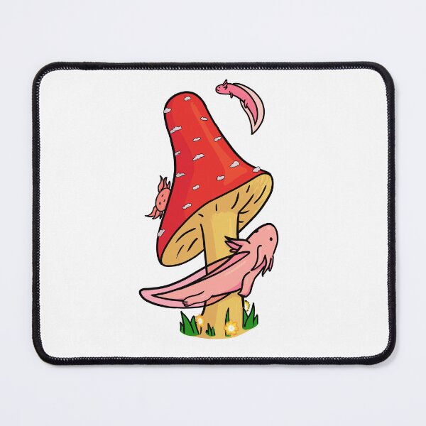 Item preview, Mushrooms and Axolotls designed and sold by VODkmw.