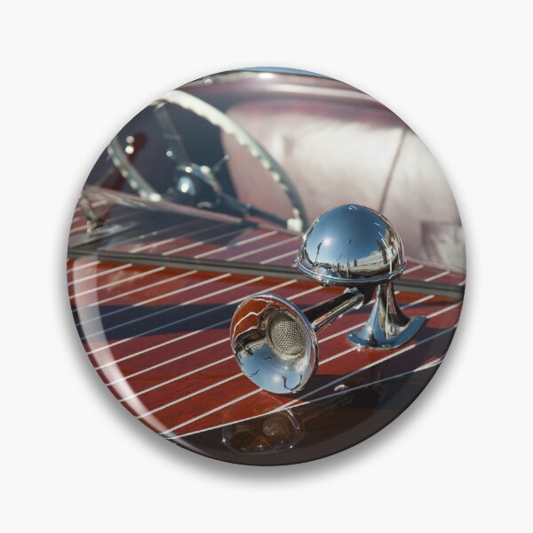 Item preview, Vintage Wooden Boat With Polished Metal Details designed and sold by Darin Ashton.
