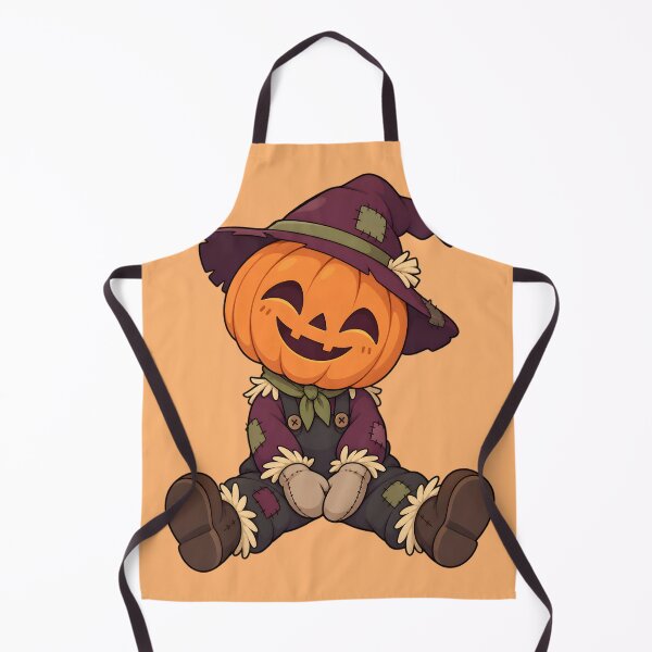 Item preview, Pumpkin Scarecrow – Cute Halloween Harvest Friend designed and sold by ChromaRune.