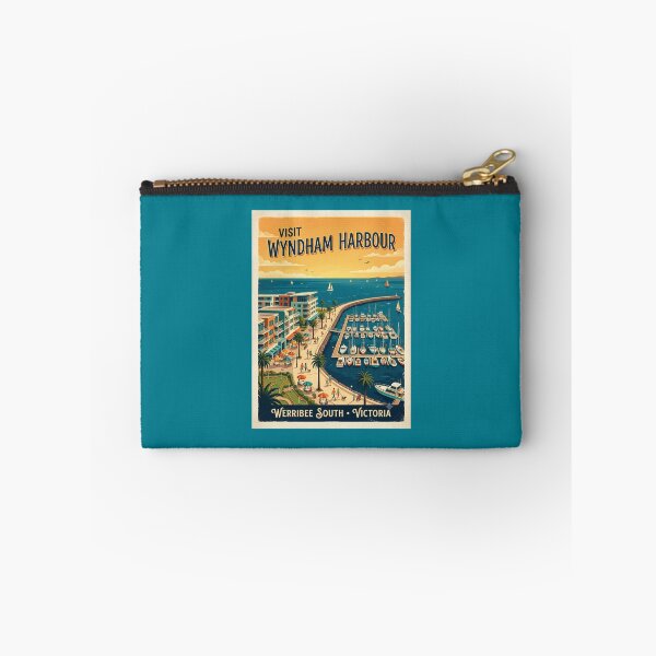 Item preview, Wyndham harbour retro poster designed and sold by SaltCraft.