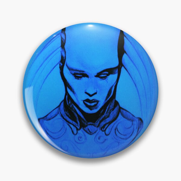 Item preview, Fifth Element Diva Plavalaguna Charcoal Art designed and sold by Studio LaClair.