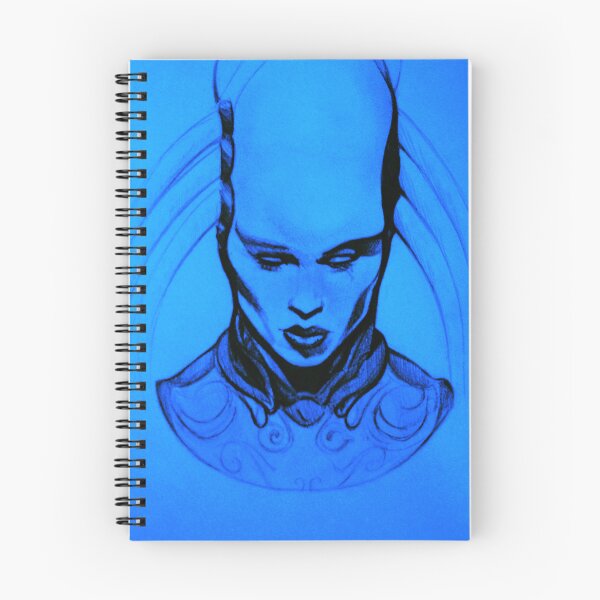 Item preview, Fifth Element Diva Plavalaguna Charcoal Art designed and sold by Studio LaClair.