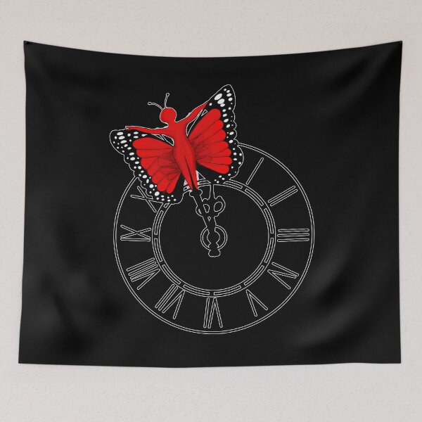 Item preview, Butterfly clock designed and sold by MARYA.ART.