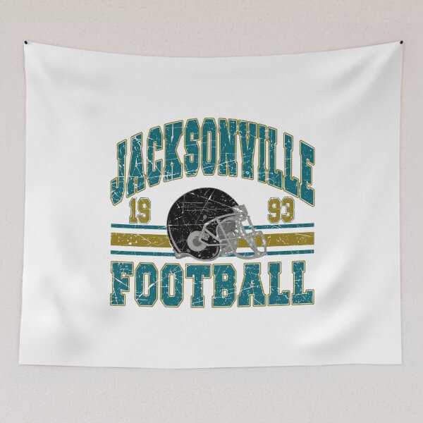 Item preview, Jacksonville Football Vintage Helmet Retro Tee designed and sold by BlytheKafer.