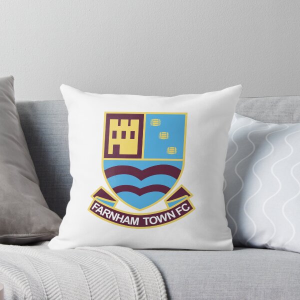 Item preview, Farnham Town FC Logo - Blue and Maroon Shield with Castle and Barrels designed and sold by Kristian  A Duerr.