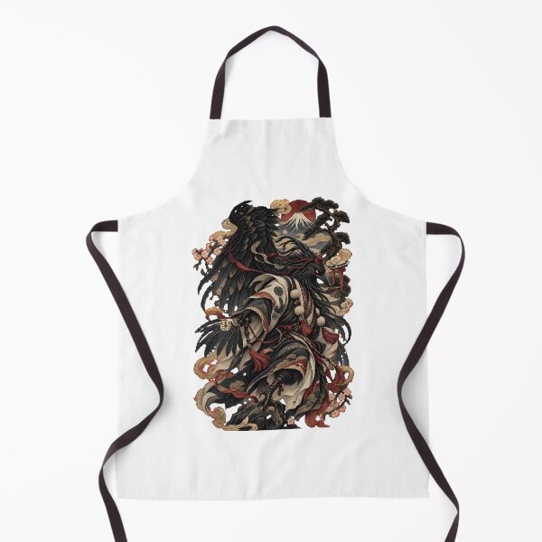 Item preview, Japanese Folklore Bird Warrior Art designed and sold by ArethaPieph.