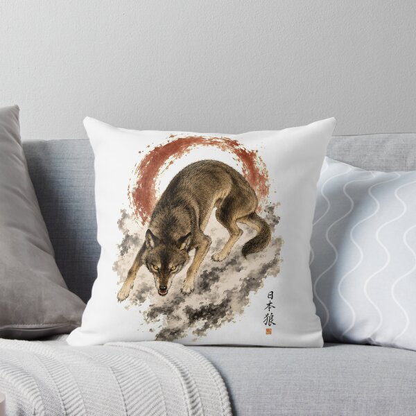 Item preview, Japanese Wolf Sun Spirit Art  designed and sold by SariahSteng.