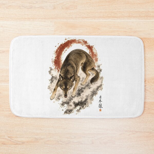 Item preview, Japanese Wolf Sun Spirit Art  designed and sold by SariahSteng.