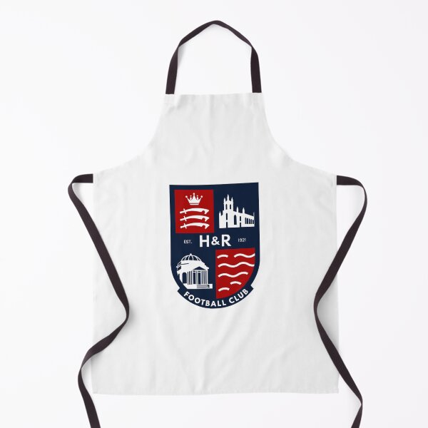 Item preview, Hampton & Richmond Borough FC Logo - Navy Shield with Church and Crown designed and sold by Kristian A Duerr.