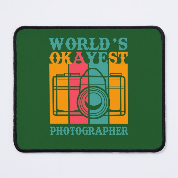 Item preview, Vintage Photography Camera Worlds Okayest Photographer Gift 373 designed and sold by JacobDibis.