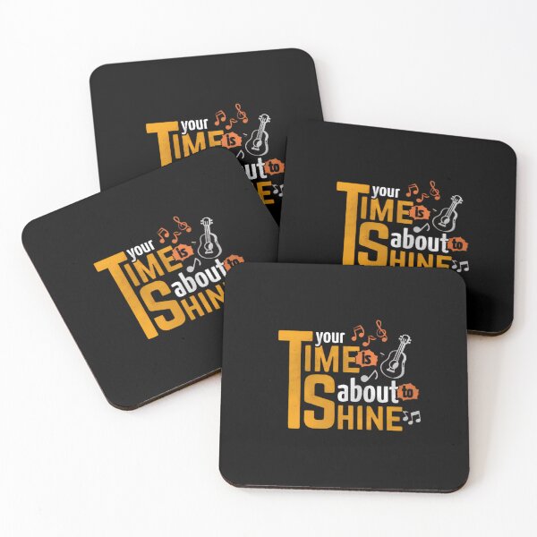 Item preview, Your Time Is About to Shine - Guitar Motivation designed and sold by MAGDY CANVAS.