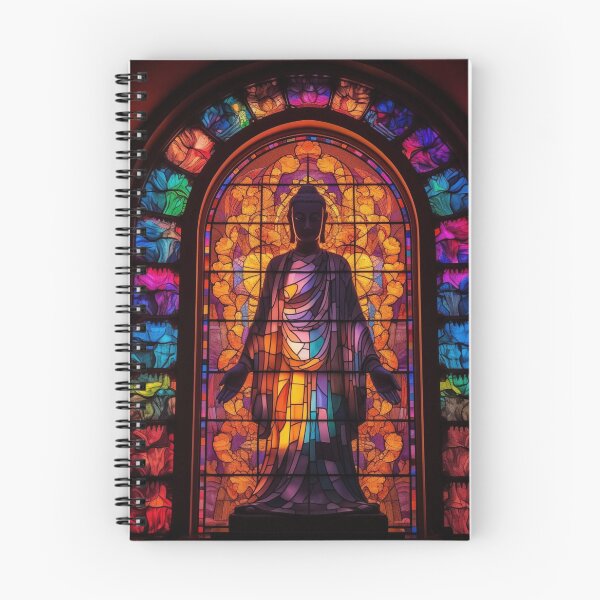 Item preview, Buddha in the Stained Glass designed and sold by MongLongStudio.