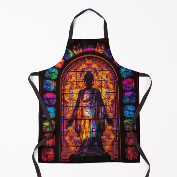 Item preview, Buddha in the Stained Glass designed and sold by MongLongStudio.