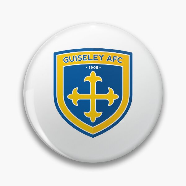 Item preview, Guiseley AFC Logo - Blue and Gold Shield with Fleury Cross Emblem designed and sold by Kristian  A Duerr.
