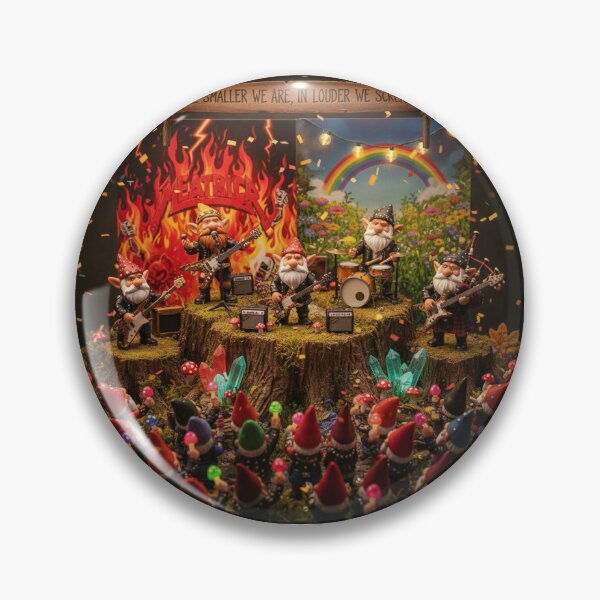 Item preview, Gnome Rock Band Enchanted Woodland Music Festival designed and sold by mislike.