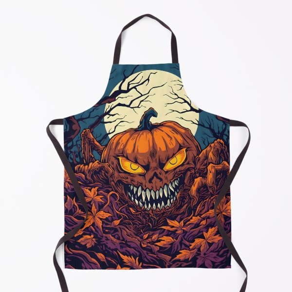 Item preview, Terrifying Jack O'Lantern Monster in Forest - Spooky Halloween Design designed and sold by VibranPalette.