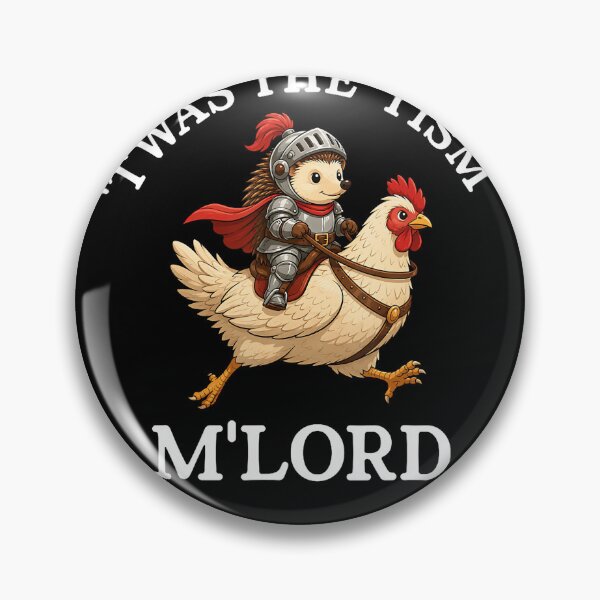 Item preview, Funny Hedgehog Riding Chicken Medieval Humor designed and sold by jerrimisty889.