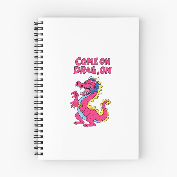 Item preview, Come On Drag On – Funny Pink Dragon designed and sold by CochraneCo.