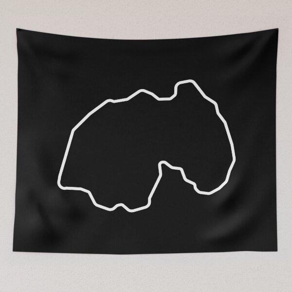 Item preview, Rwanda Country Outline RW designed and sold by shitpostee.
