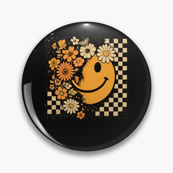 Item preview, Floral Smile Face Halloween Spooky Vibes Women Teen Girl Kid designed and sold by RileyAngelaShop.