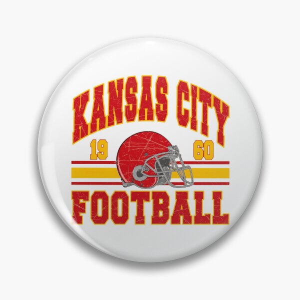 Item preview, KC Football Vintage Helmet Retro Style designed and sold by TarwaterUri.