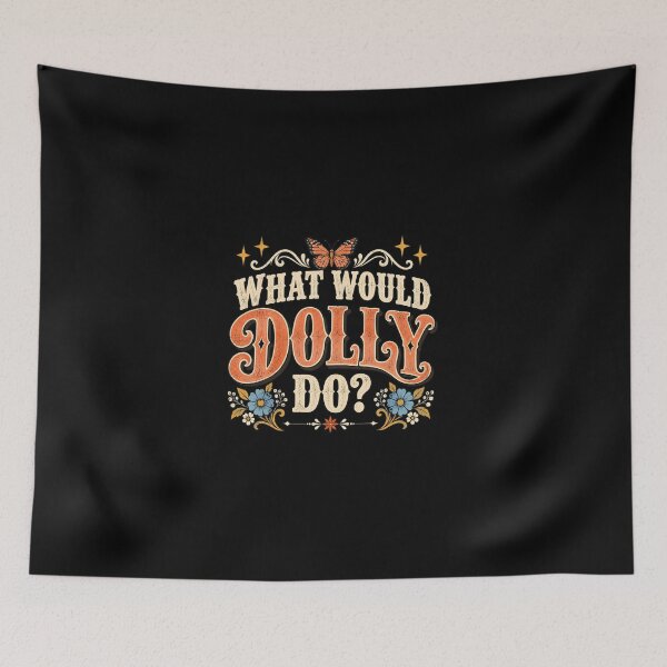 Item preview, What Would Cowgirl Dollie Do designed and sold by D4nnyBoiArt.