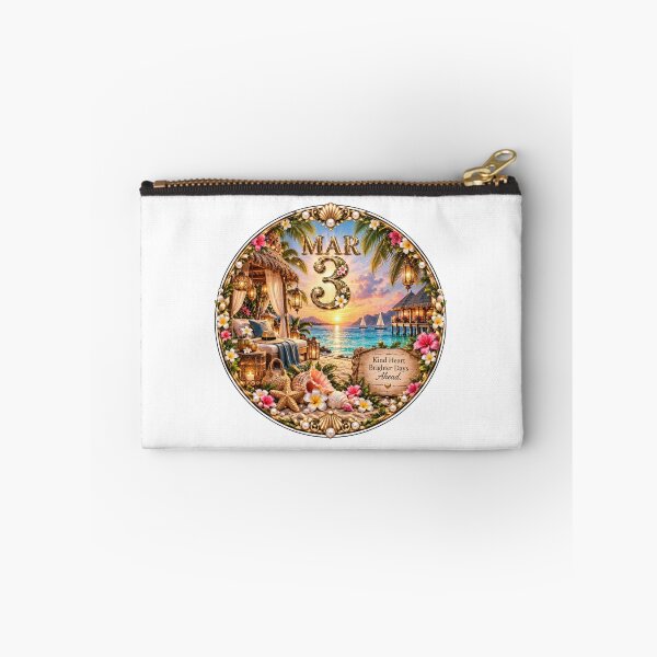 Item preview, March 3 Tropical Island Birthday Design designed and sold by LunaMoments.