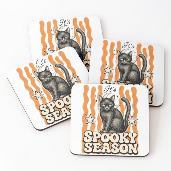 Item preview, It's Spooky Season Black Cat Design designed and sold by Marie Gems.