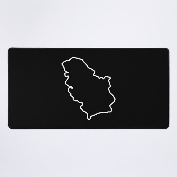 Item preview, Serbia Country Outline RS designed and sold by shitpostee.