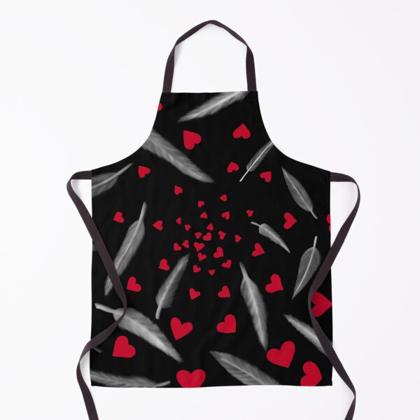 Item preview, corazones y plumas designed and sold by KerisThings.