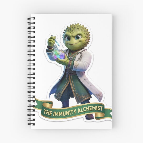 Item preview, The Immunity Alchemist - Dr. Guanabana Soursop designed and sold by FrutiToons.