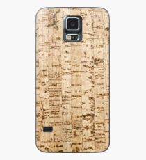 Cork oak pattern Case/Skin for Samsung Galaxy