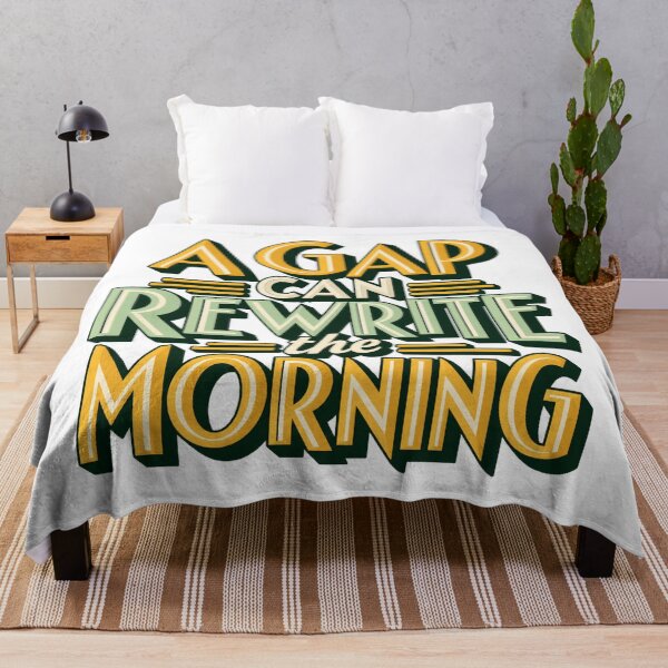 Item preview, A Gap Can Rewrite the Morning Trader Lettering designed and sold by Bikivuno.