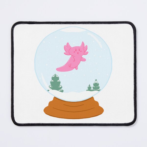 Item preview, Snow Globe Axolotl designed and sold by VODkmw.