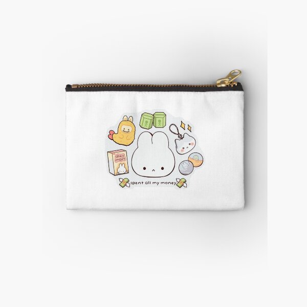 Item preview, Cute Kawaii Shopping Funny Bunny Sticker designed and sold by SacramedUr.