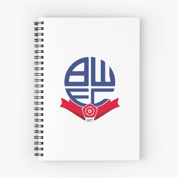 Item preview, Bolton Wanderers FC Logo - Blue Crest with Red Rose and 1877 Est. Badge designed and sold by Kristian  A Duerr.