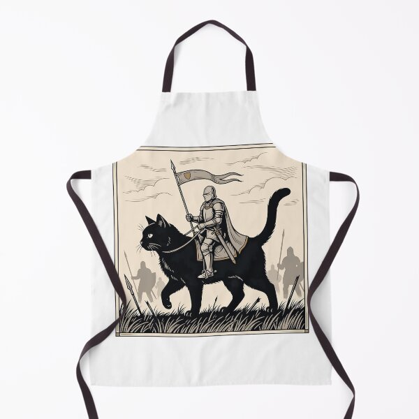Item preview, Knight Cat Rider Vintage Art designed and sold by SariahSteng.