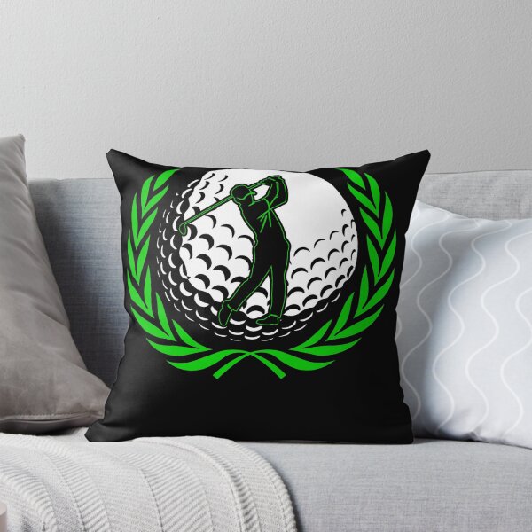 Item preview, Minimalist Golf Player Laurel Wreath Sport Emblem designed and sold by marry treasures.