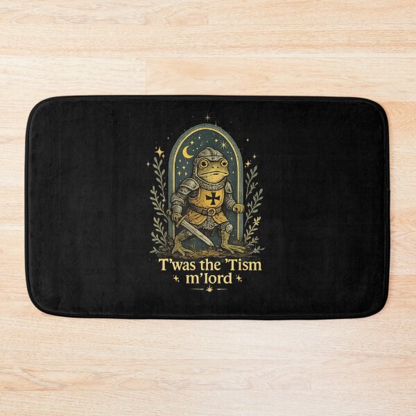 Item preview, Funny Frog Knight Tism Medieval Meme Humor designed and sold by jerrimisty889.