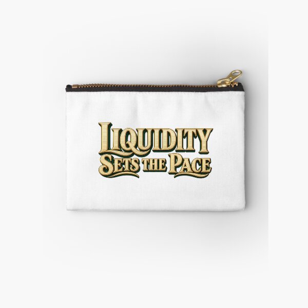Item preview, Liquidity Sets the Pace Trading Quote Type Art designed and sold by Bikivuno.