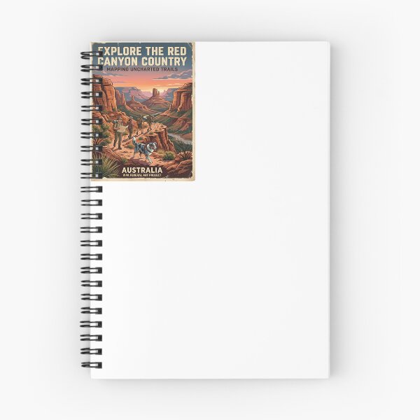 Item preview, Australian Shepherd Canyon Mapper designed and sold by PictoVibe.
