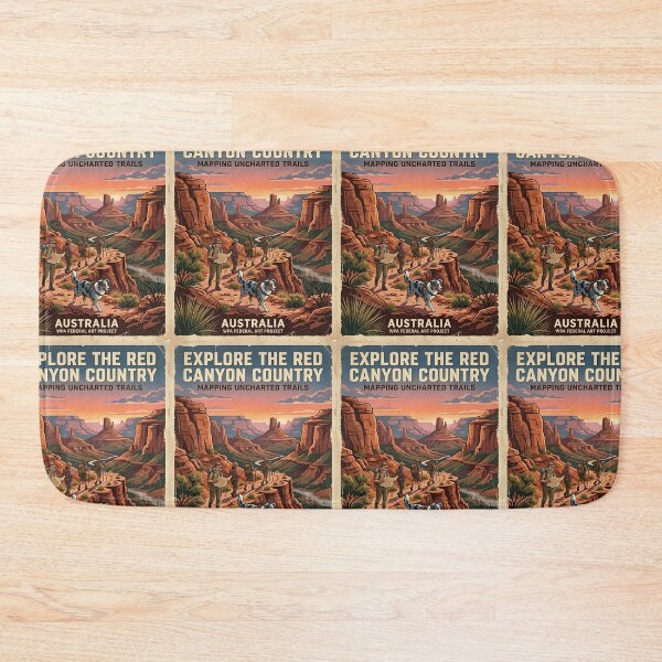 Item preview, Australian Shepherd Canyon Mapper designed and sold by PictoVibe.